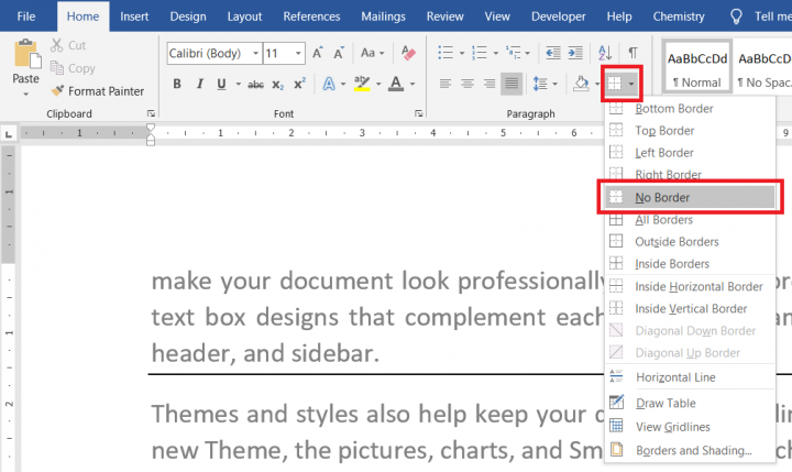 How To Delete Lines In Word