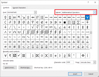 How to type for all (∀) symbol in Word - PickupBrain: Be Smart