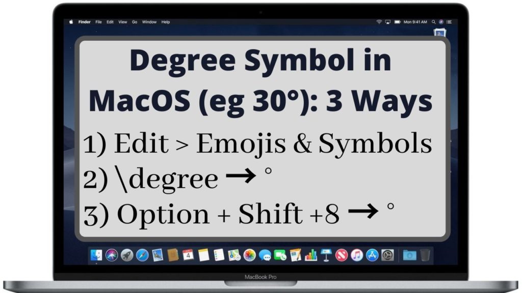 degree symbol mac keyboard Archives - PickupBrain: Be Smart