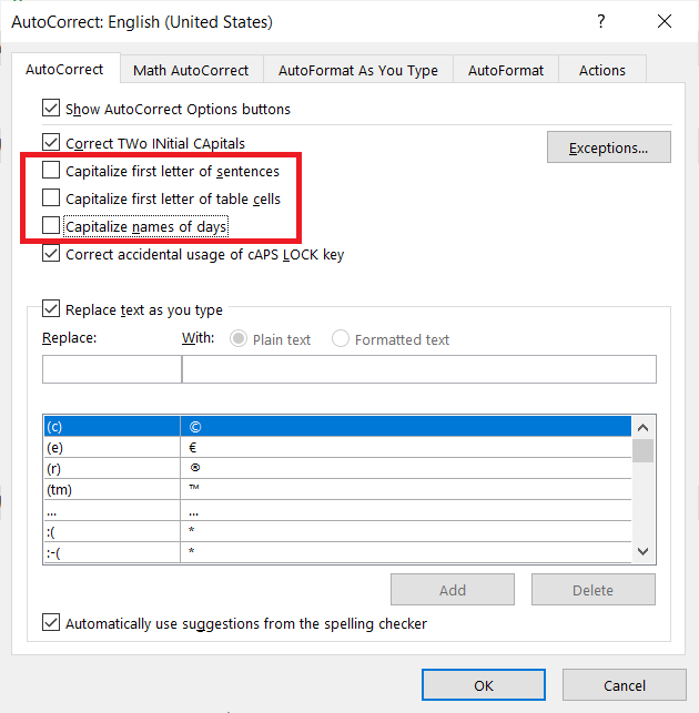 How To Turn Off Auto Capitalization In Word PickupBrain Be Smart