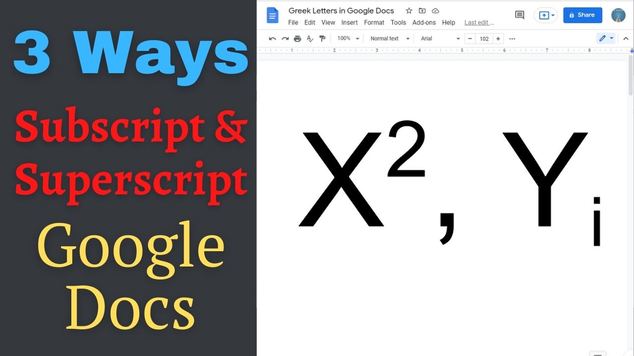 How To Write Superscript In Google Docs Archives PickupBrain Be Smart