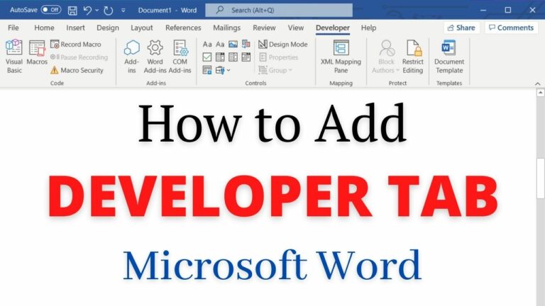 add-developer-tab-to-ribbon-word-2016-archives-pickupbrain-be-smart