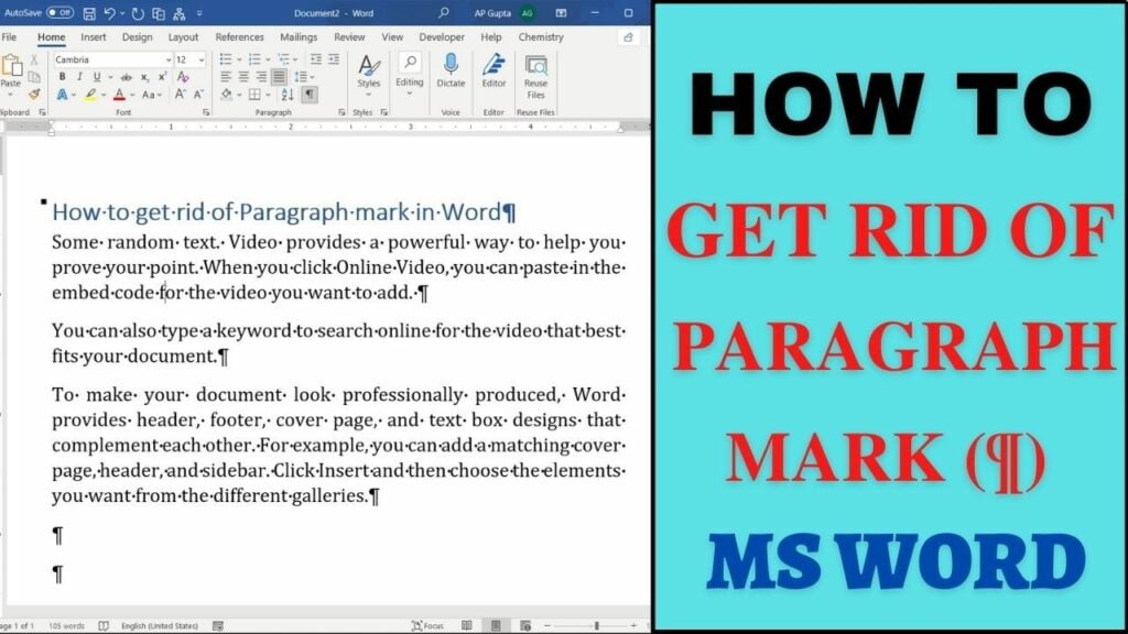 get-rid-of-paragraph-mark-other-formatting-symbol-in-word