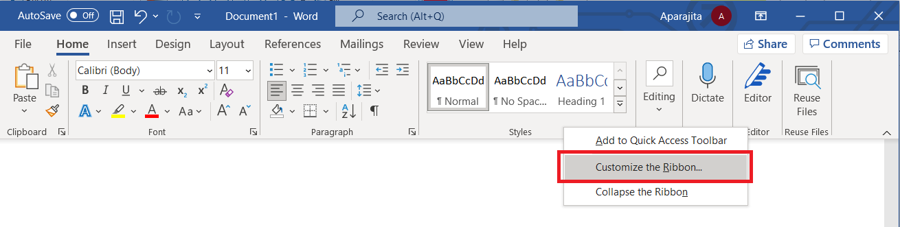 How To Add Developer Tab In Microsoft Word Windows Pickupbrain Be Smart 2242