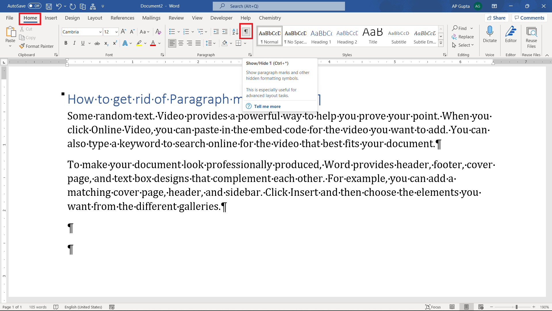 get-rid-of-paragraph-mark-other-formatting-symbol-in-word-pickupbrain-be-smart