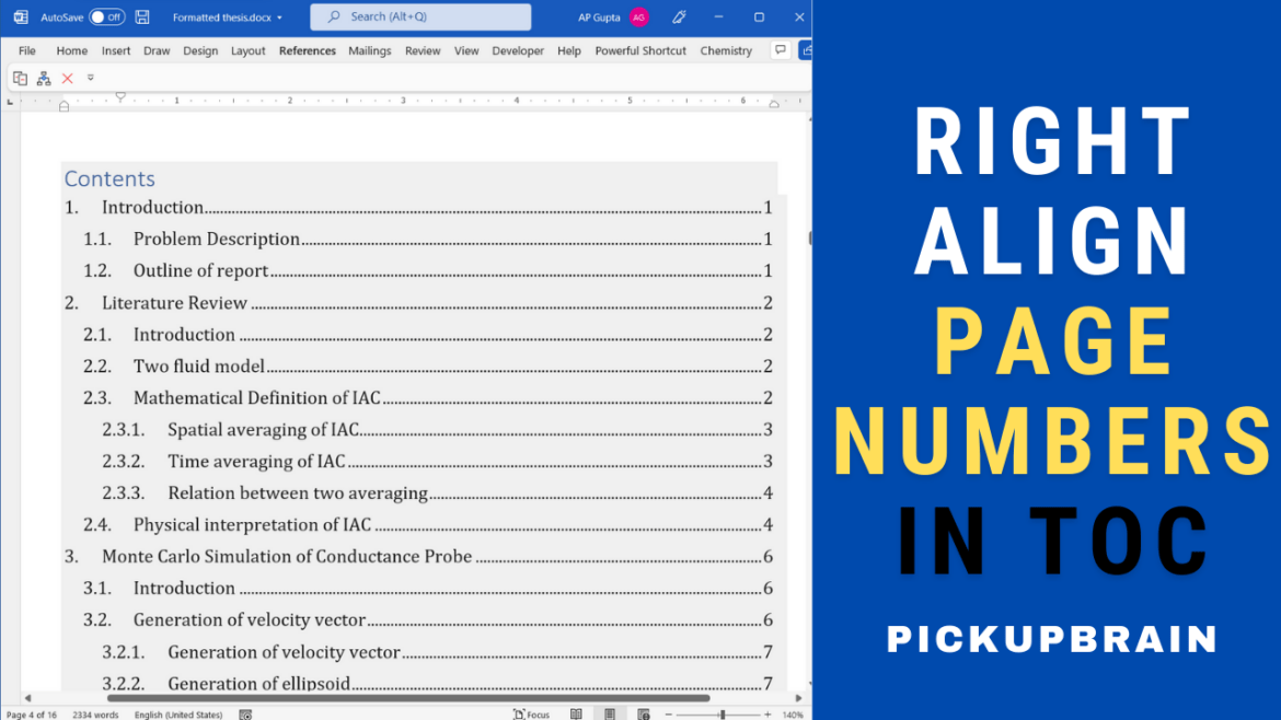 How To Right Align Numbers In Word