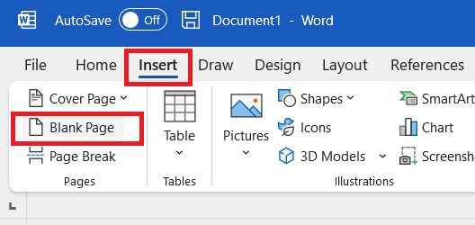 How To Insert A Blank Page In Ms Word PC And Mac And Its Shortcut 