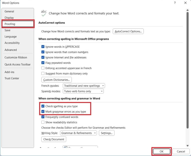 Troubleshooting Spell Check Issues In Microsoft Word